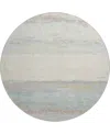 Dalyn Trevi Washable Tv8 8'x8' Round Area Rug In Ivory