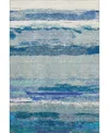 Dalyn Trevi Washable Tv8 9'x12' Area Rug In Blue
