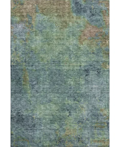 Dalyn Trevi Washable Tv9 2'3"x7'6" Runner Area Rug In Blue