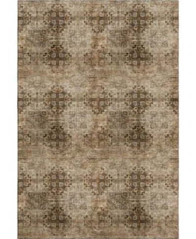 Dalyn Trevi Washable Tv16 Rug Collection In Brown