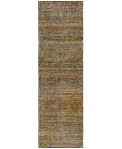 Dalyn Vico Vc1 2'3"x7'6" Runner Area Rug In Brown