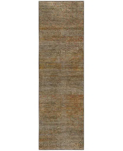 Dalyn Vico Vc3 2'3"x7'6" Runner Area Rug In Brown
