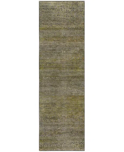 Dalyn Vico Vc3 2'3"x7'6" Runner Area Rug In Green