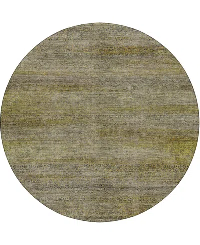 Dalyn Vico Vc3 8'x8' Round Area Rug In Green