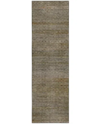 Dalyn Vico Vc5 2'3"x7'6" Runner Area Rug In Brown