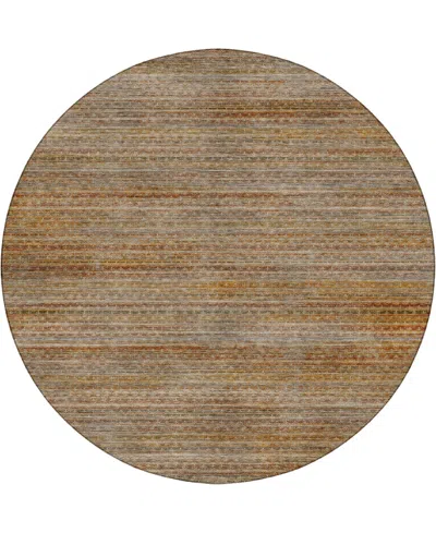 Dalyn Vico Vc6 8'x8' Round Area Rug In Animal Print
