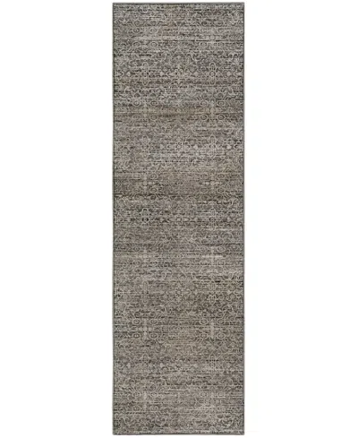 Dalyn Vico Vc9 2'3"x7'6" Runner Area Rug In Gray