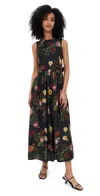 Damaris Bailey Marisela Dress Midnight Rose Print In Midnight Rose Print