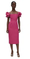 Damaris Bailey Rose Dress Fushia