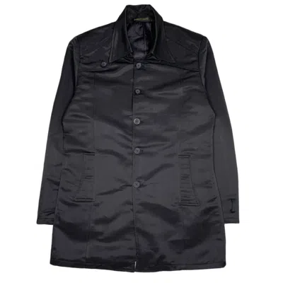 Damati Men's Button Up Blazer Jacket In Black