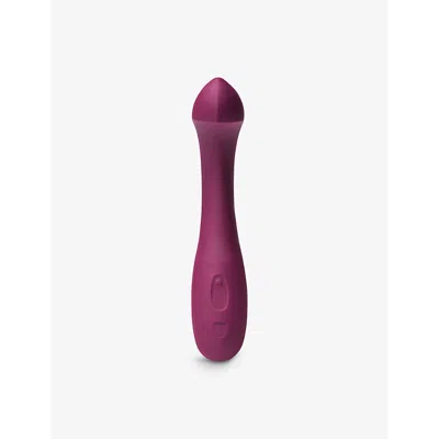 Dame Arc G-spot Silicone Vibrator In Plum