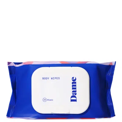 Dame Body Wipes (pack Of 25) In White