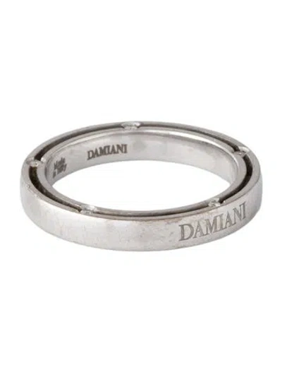 Pre-owned Damiani 18k Diamond D.side Wedding Band In Multicolor