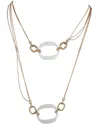 Damiani 18k Rose Gold Agate Necklace Dm14-051625 In Gold