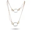 Damiani 18k Rose Gold Agate Necklace Dm14-051625