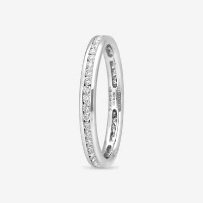 Damiani 18k White Gold, Diamond Eternity Band Ring 20073340 In Metallic