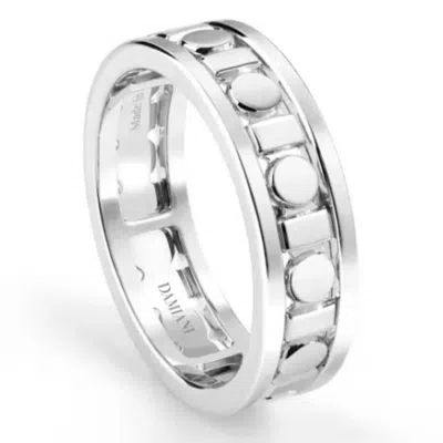 Damiani Belle Epoque Reel White Gold Ring In Metallic