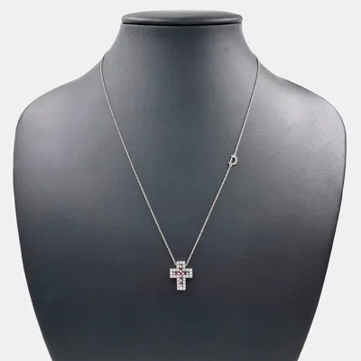 Pre-owned Damiani Colored Diamond Belle Époque Necklace (extra Small) In Multi