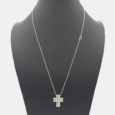 Pre-owned Damiani Diamond Belle Époque Necklace (small) In Multicolor