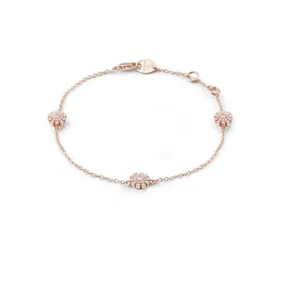 Damiani Margherita 18k Rose Gold Diamond Bracelet