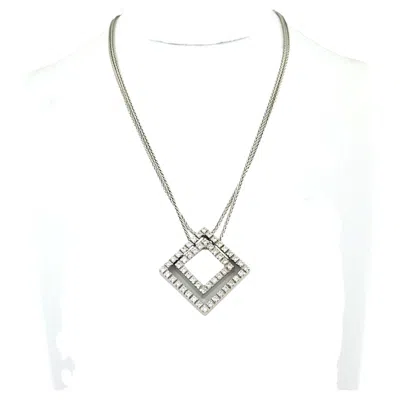 Pre-owned Damiani Necklace And Pendant With Brilliant Cut Diamonds Up To 0.55ct 18k Gold In Multiple