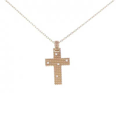 Pre-owned Damiani Pink Gold (18k) Necklace () In Multi