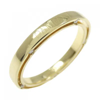 Pre-owned Damiani Yellow Gold (18k) Band Ring ()