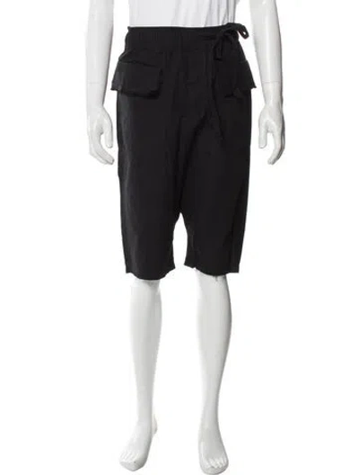Pre-owned Damir Doma Cargo Shorts In Black