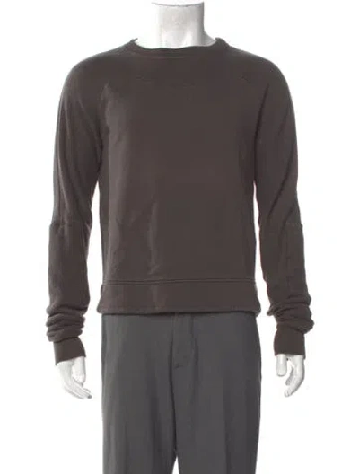 Pre-owned Damir Doma Crew Neck Long Sleeve Sweatshirt In Gray