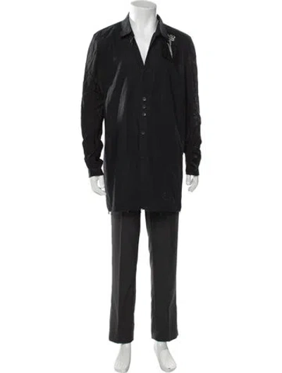 Pre-owned Damir Doma Long Sleeve Shirt In Black