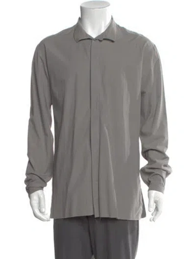 Pre-owned Damir Doma Long Sleeve Shirt In Gray