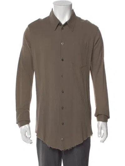 Pre-owned Damir Doma Long Sleeve Shirt In Neutral