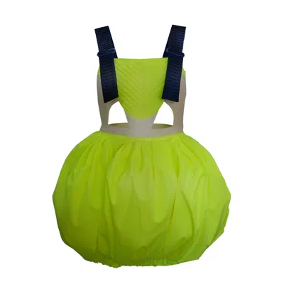 Damla Yaşlioğlu Women's Blue / White / Green Axis Mundi Dress In Blue/white/green