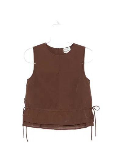 Damson Madder Ailani Blouse In Brown