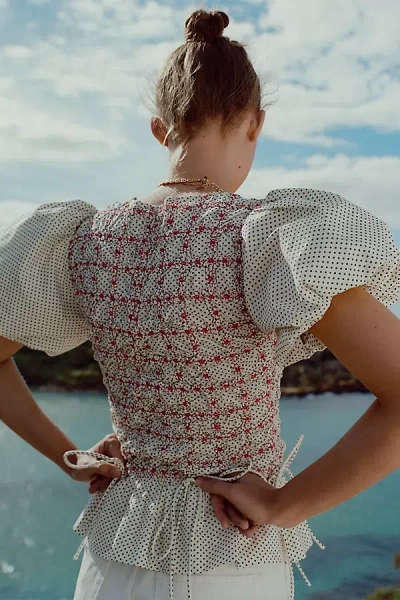 Damson Madder Audrey Blouse In Multi