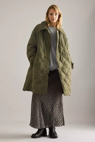 Damson Madder Avery Quilted Coat