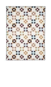 Damson Madder Bedding Throw In Multi