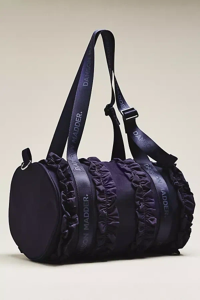 Damson Madder Brooke Ruffle Barrel Bag In Purple