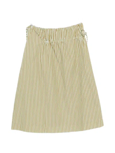 Damson Madder Caspia Midi Skirt In Green