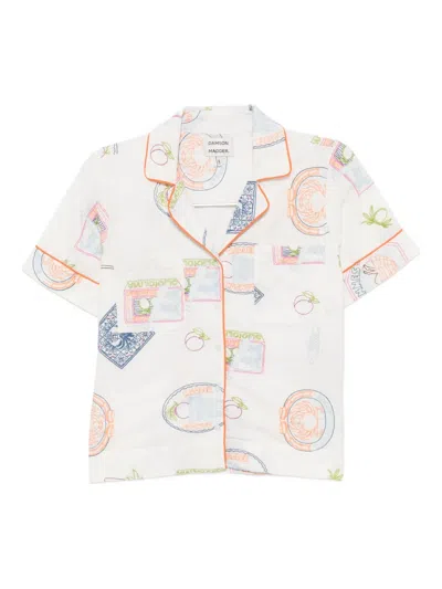 Damson Madder Chlo Shirt In White