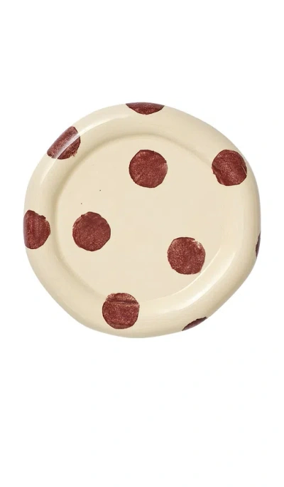 Damson Madder Chubby Saucer In Neutral
