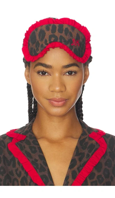 Damson Madder Damson Eye Mask In Multi
