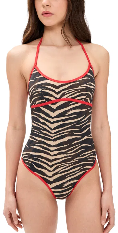 Damson Madder Della Swimsuit Brown