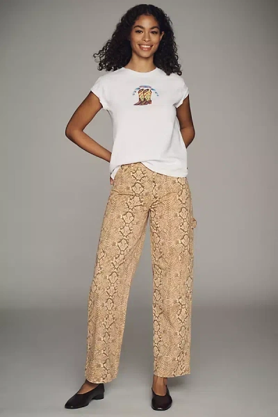 Damson Madder Drew Cargo Jeans In Multicolor