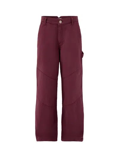 Damson Madder Drew Jeans In Burgundy