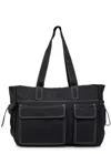 Damson Madder Eliza Shell Tote In Black