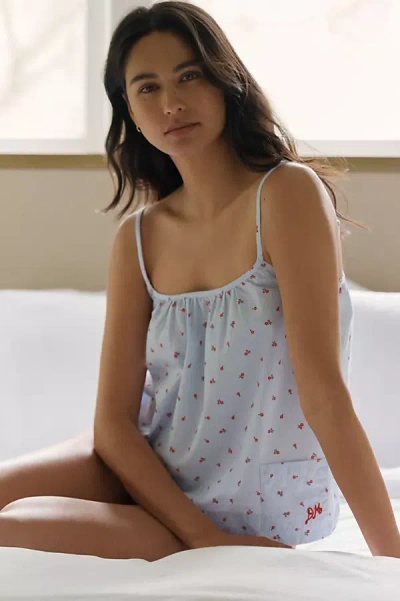 Damson Madder Eluna Cotton Cami In Blue