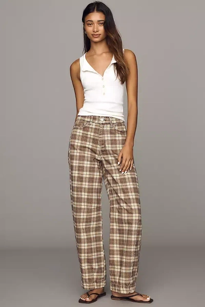 Damson Madder Felix Cotton Jeans In Multi