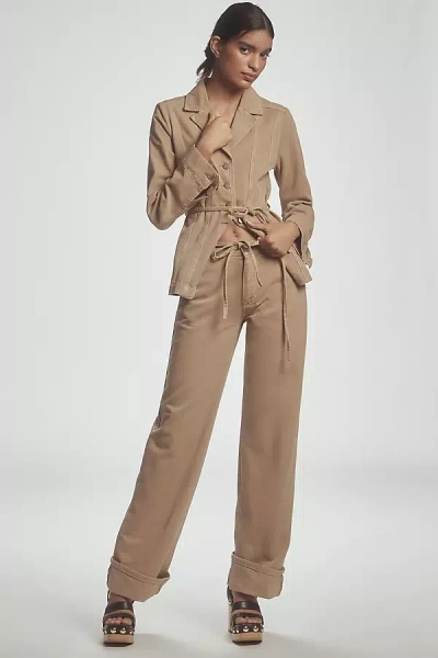 Damson Madder Francie Tie Blazer Jacket