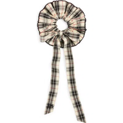 Damson Madder Garter Bun Wrap Scrunchie